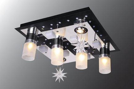 Plafonul candelabre LED pentru secretele de acasa alese