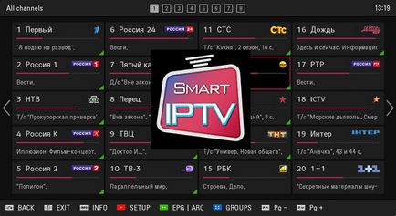 Alkalmazások az intelligens tv samsung TV-t néz, és ingyenes filmek