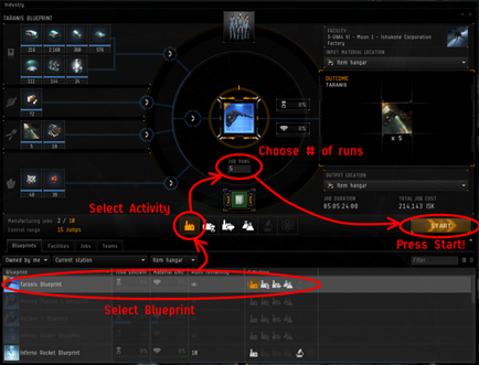 Termelés a EVE Online - EVE Online