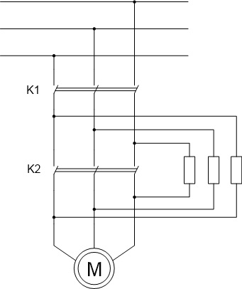 Direcționarea directă și reostatică a unui motor de inducție