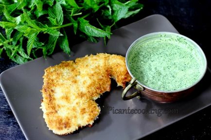 Ciorbe de pui picante cu sos de menta, picantecooking