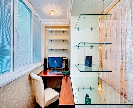 Locul de muncă în alegerea apartament de locuri pentru decorare, un blog despre design interior