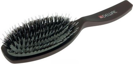 Гребінець для нарощеного волосся (32 фото) яка потрібна, спеціальна і звичайна з натуральною щетиною,