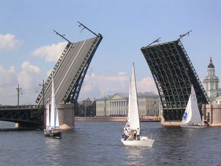 Розлучення мостів в Санкт-Петербурзі в 2017 році - туроператор прогулянки