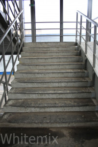 Javítása beton lépcsők cikkek (száraz habarcs) Javítása beton lépcsők cikk