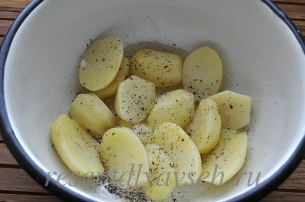 Rețetă pentru Dorado în cuptor cu cartofi