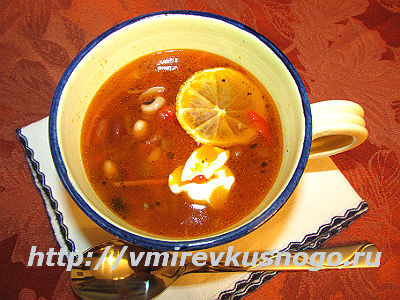 Рецепт супу з 16 видом бобових