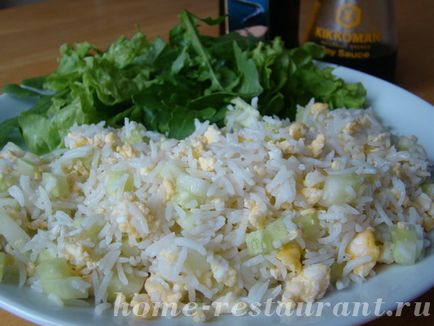 Rice Thai tojás, uborka egyszerű és nagyon finom! Fő étterem