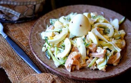 Salata de castraveți și ouă rețete și caracteristici de gătit