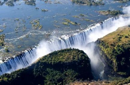 Cea mai mare cascadă, râurile din Africa