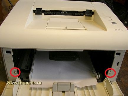 Samsung xerox застрягання паперу