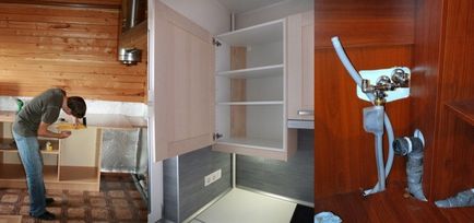 Збірка кухонних меблів, етапи роботи і необхідні інструменти