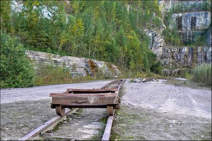 Shabrovsky talkumot bányában