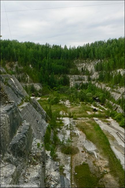 Shabrovsky talkumot bányában