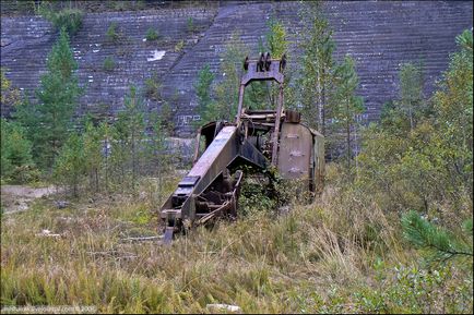 Shabrovsky talkumot bányában