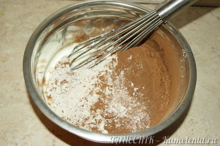 Reteta de ciocolata cu prajituri cu poze cum se prepara biscuiti de ciocolata pe reteta pastelui-kefir