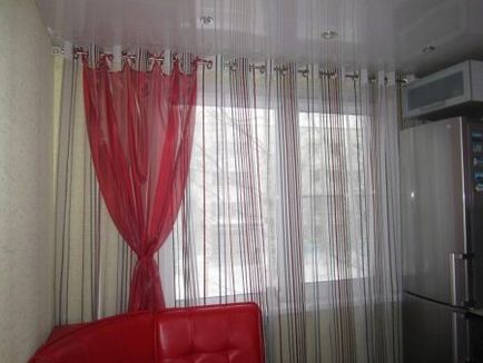 Függönyök a konyhában a szemekhez (40 fotó) Konyhai függönyök stílusos újdonságok