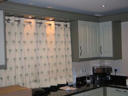 Штори для кухні на люверсах (40 фото) кухонні стильні портьєри-новинки