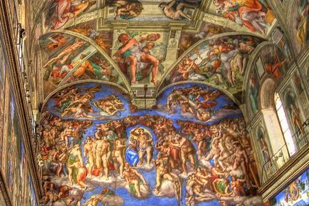 Capela Sixtină din Michelangelo și Muzeele Vaticanului