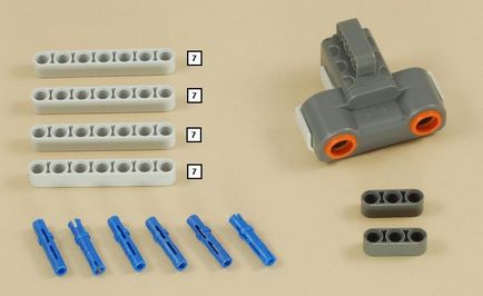 Scaner de coduri de bare »robot de la lego nxt 2