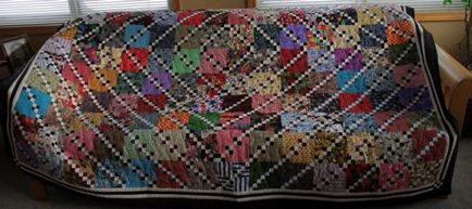 Modern, elegáns patchwork