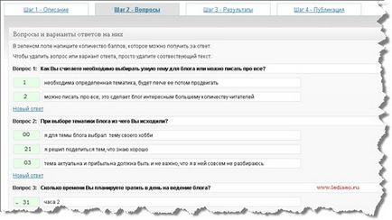 Hozzon létre egy teszt a blog - ez egyszerű!