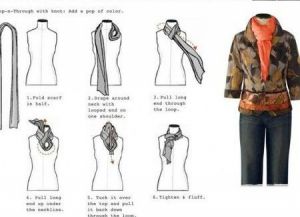 Способи зав'язування хусток і шарфів