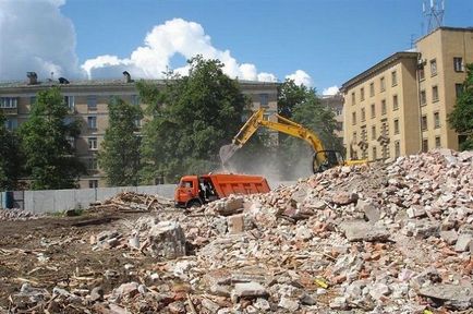 Будівельні відходи утилізація, переробка