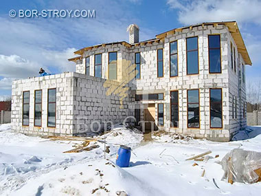 Construcția de case din blocuri ytong (yutong) la Moscova - prețurile de la construirea bor