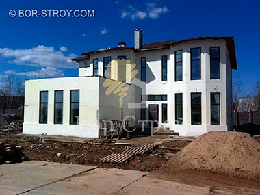 Construcția de case din blocuri ytong (yutong) la Moscova - prețurile de la construirea bor