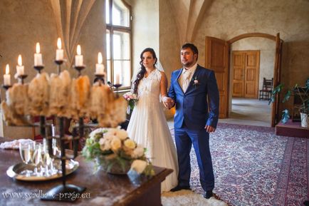 Nunta în castelul Karlštejn