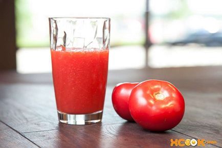 Свіжий томатний сік - рецепт приготування напою з помідорів