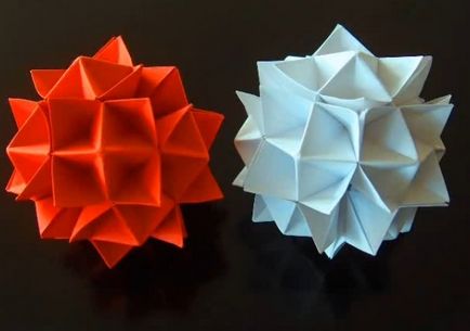 Schemele Kusudama - schemele de origami - din hârtie - pagina 2 din 3