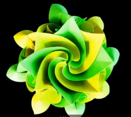 Schemele Kusudama - schemele origami - din hârtie - pagina 2 din 3