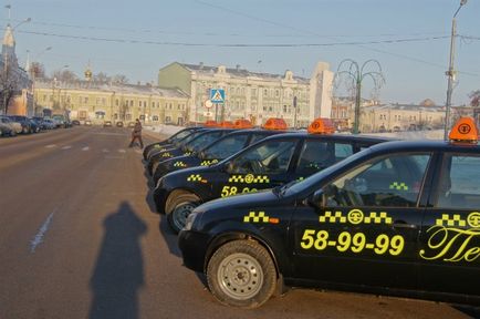 Taxi Pegasus 58-99-99 - taxi și transport - auto Cherepovets și Vologda