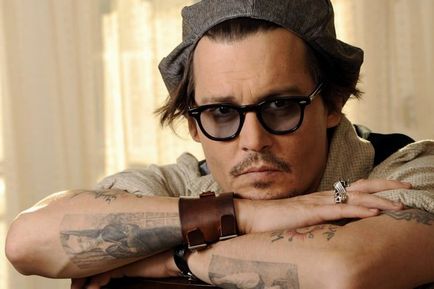 Tetoválás Johnny Depp