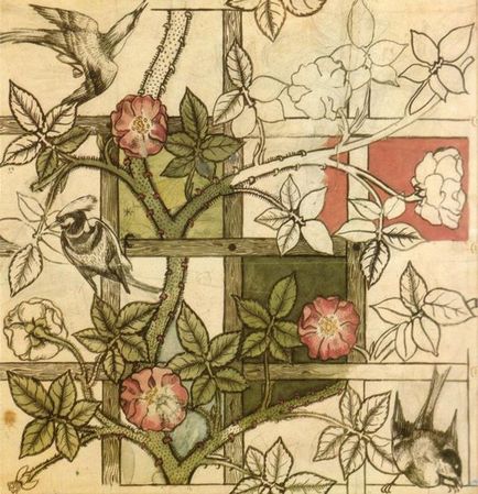 Textil design William Morris (William Morris)