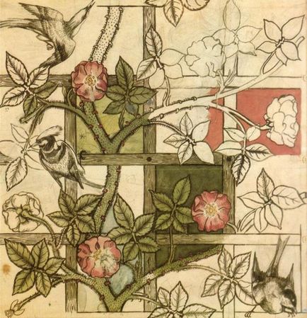 Textil design William Morris (William Morris) (tervező) Textil design William Morris (William Morris)