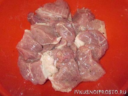 Гарбуз з м'ясом - покроковий рецепт з фото, і смачно і просто