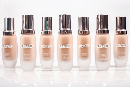 Тональний флюїд la mer the soft fluid long wear foundation відгуки і Свотч, beauty insider