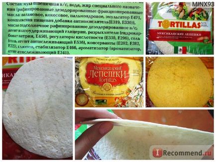 Delicados Tortilla mexikói tortilla - „mit keres egy gyors és ízletes snack bár ezek a sütemények