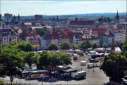 Orașul uimitor din Erfurt