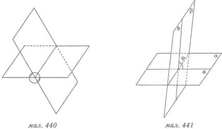 Unghi între planuri - unghiuri în spațiu - stereometrie - geometrie - matematică