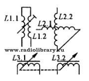 Умовне позначення трансформаторів дроселів индуктивностей на схемах