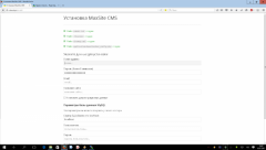 Telepítése maxsite cms 1