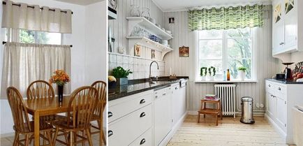 Все про шторах для кухні на люверсах - від дизайну до шиття (фото)