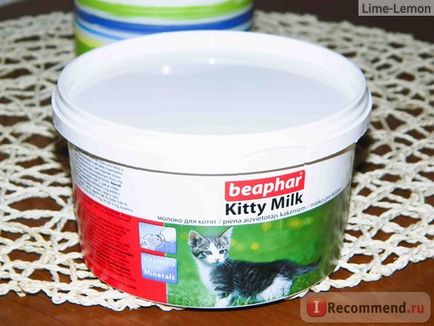 Tejpótló kölykök Beaphar Kitty s tej - «mi tetszett ez a tej! „Vélemények