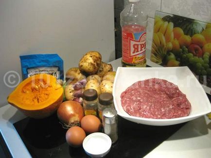 Запіканка з гарбузом і картоплею рецепти з фото