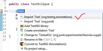 Executarea primului test