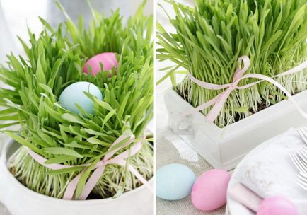 Zöld rét húsvét, a négy fal - egy blog és berendezésű